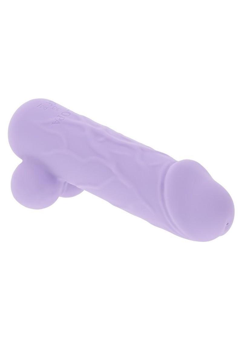 Selopa Ballsy Bullet Rechargeable Silicone with Sleeve - Purple
