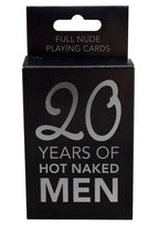 20 Years Of Hot Naked Men Playing Cards