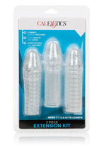 3 Piece Extension Kit Textured 6in Each - True Pleasures