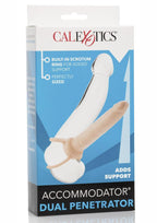 Accommodator Dual Penetrator Dildo Cock Ring