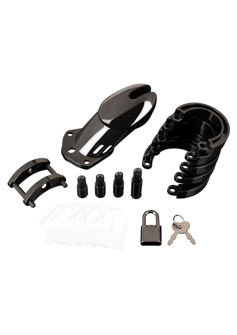 Acrylic See-Thru Chastity Cage - True Pleasures