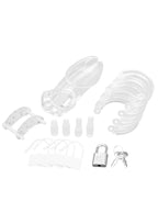 Acrylic See-Thru Chastity Cage - True Pleasures