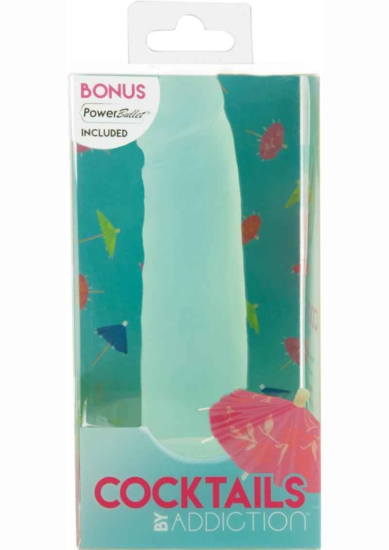 Addiction Cocktails Vibrating Silicone Dildo