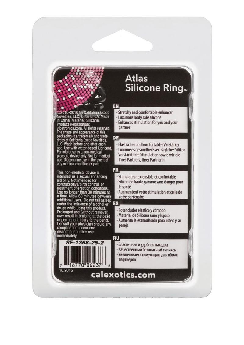 Atlas Silicone Cock Ring - True Pleasures