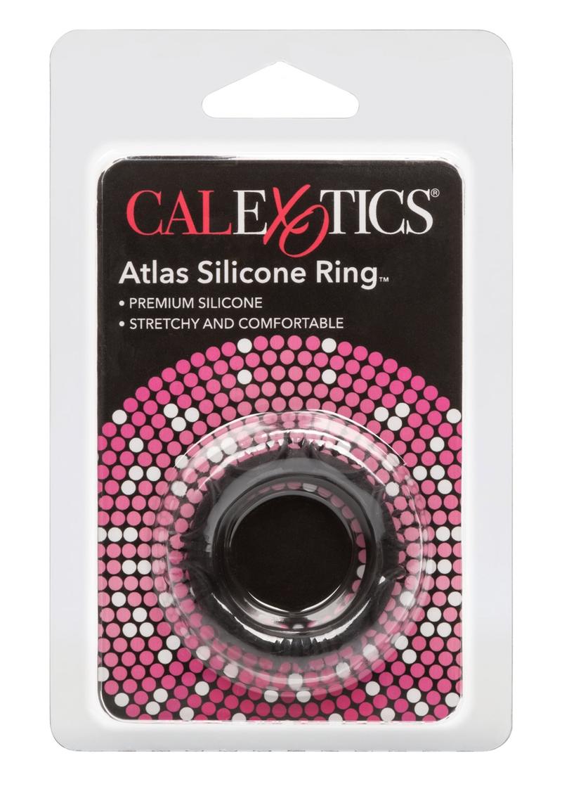 Atlas Silicone Cock Ring - True Pleasures