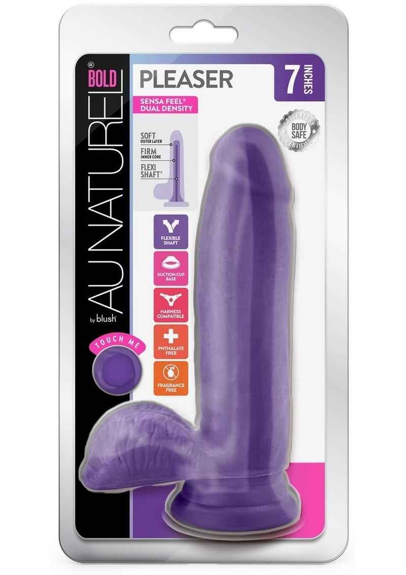 Au Naturel Bold Pleaser Dildo with Suction Cup