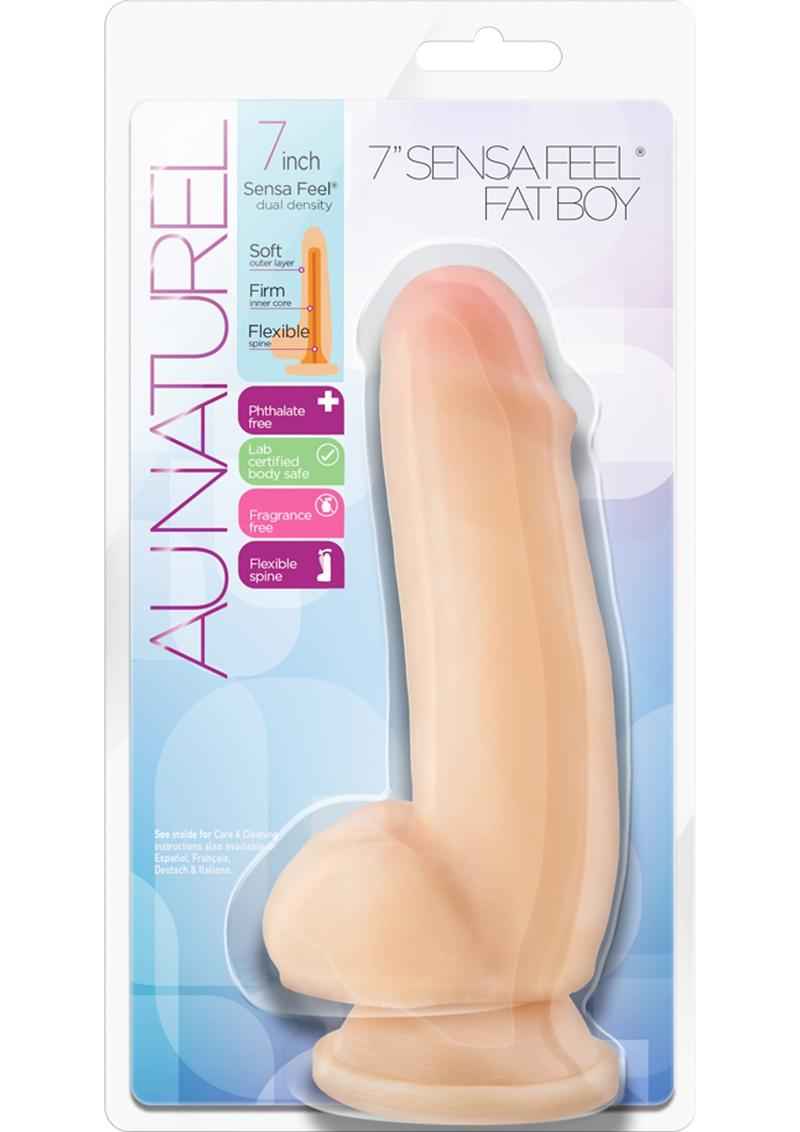 Au Naturel Sensa Feel Fat Boy Dildo