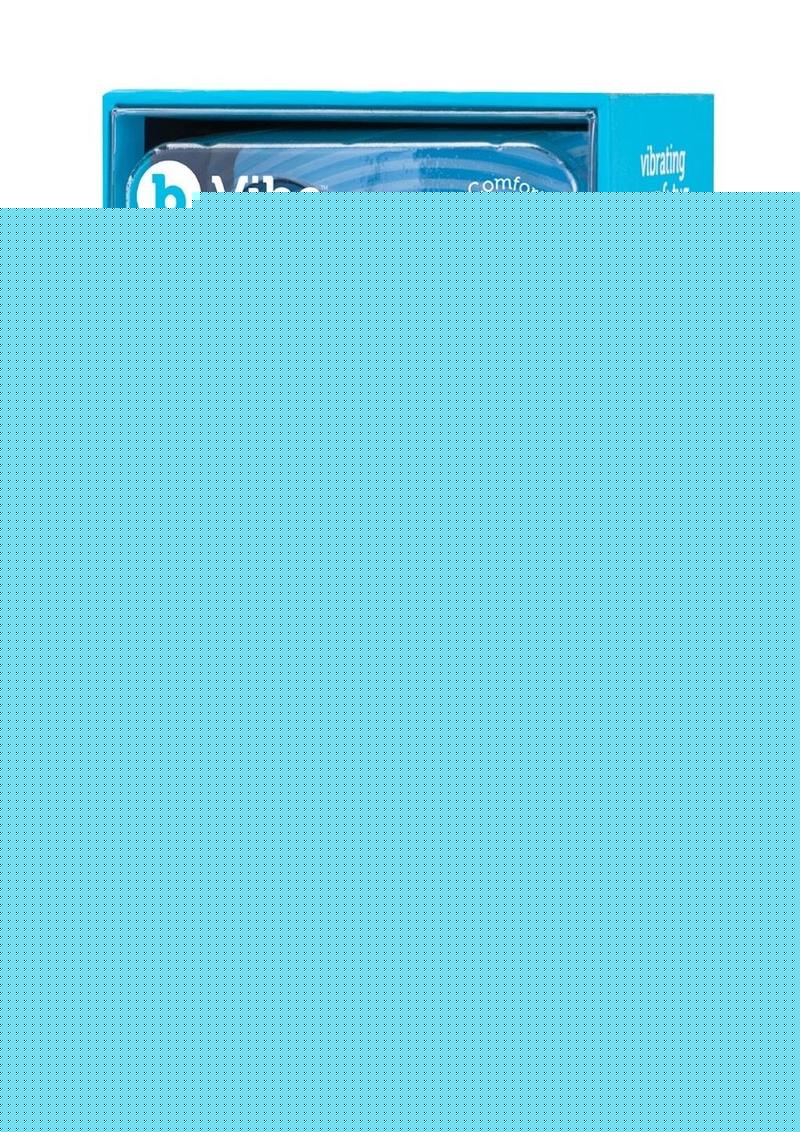 B-Vibe Vibrating Snug and Tug Rechargeable Silicone Cock Ring Andamp; Anal Plug - Black - XLarge