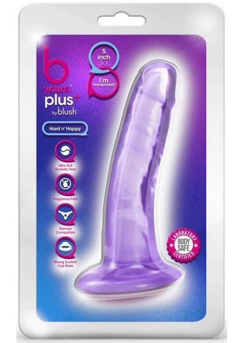 B Yours Plus Hard N' Happy Realistic Dildo