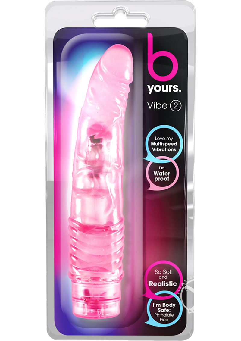 B Yours Vibe 2 Vibrating Dildo - True Pleasures
