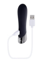 Back In Black Rechargeable Silicone Bullet