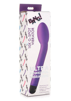 Bang! 10x Rechargeable Silicone G-Spot Vibrator - True Pleasures