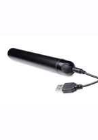 Bang! 10x Slim Metallic Rechargeable Bullet - True Pleasures