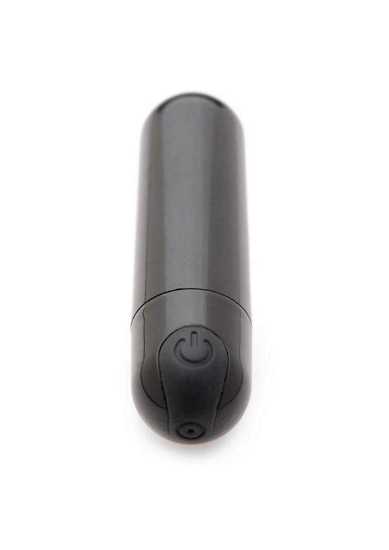 Bang! 10x Vibrating Metallic Rechargeable Bullet Vibrator - True Pleasures