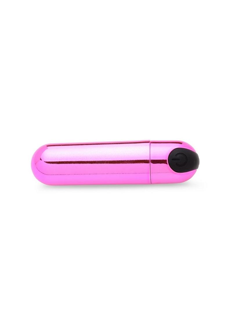 Bang! 10x Vibrating Metallic Rechargeable Bullet Vibrator - True Pleasures
