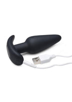 Bang! 21x Vibrating Silicone Rechargeable Butt Plug with Remote Control - True Pleasures