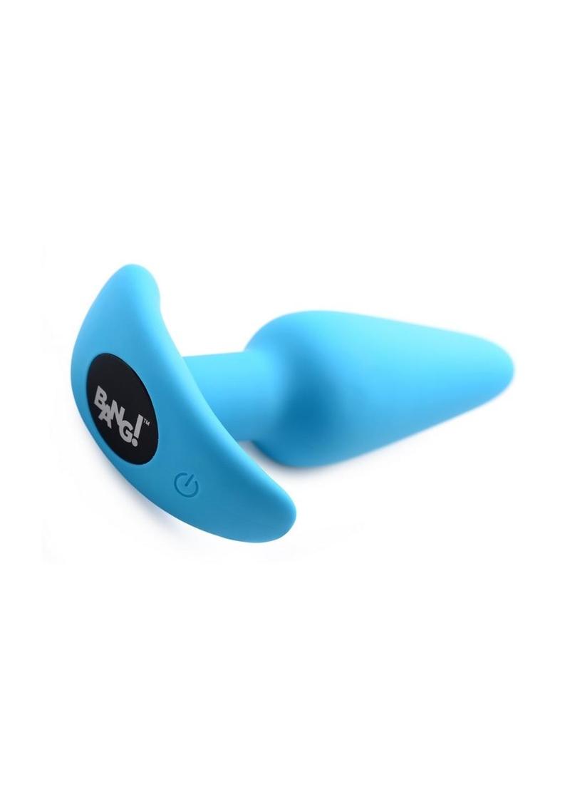 Bang! 21x Vibrating Silicone Rechargeable Butt Plug with Remote Control - True Pleasures