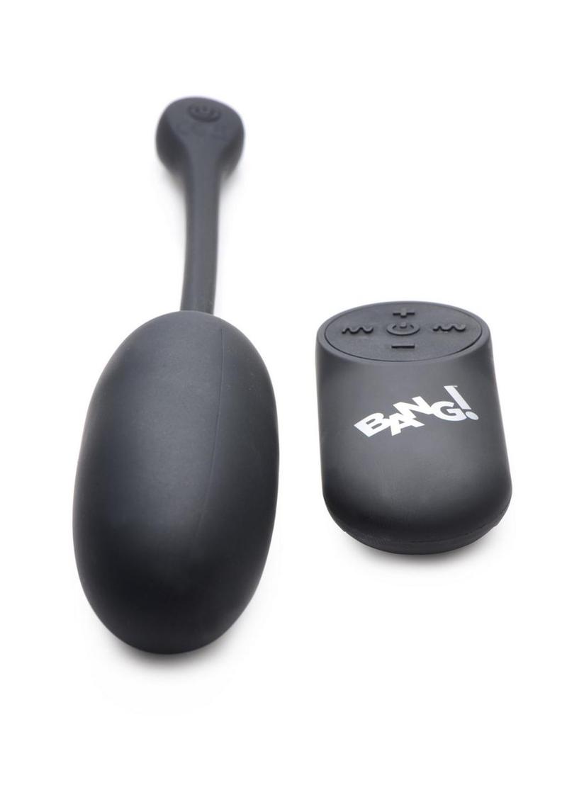 Bang! 28x Plush Silicone Rechargeable Egg with Remote Control - True Pleasures
