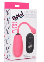 Bang! 28x Plush Silicone Rechargeable Egg with Remote Control - True Pleasures