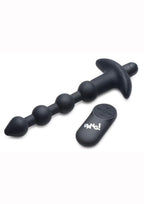 Bang! Vibrating Silicone Rechargeable Anal Beads with Remote Control - True Pleasures