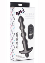 Bang! Vibrating Silicone Rechargeable Anal Beads with Remote Control - True Pleasures