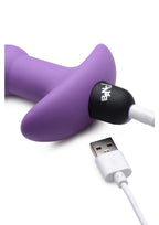 Bang! Vibrating Silicone Rechargeable Anal Beads with Remote Control - True Pleasures