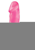 Basix Rubber Works 6.5in Dong with Suction Cup Waterproof - Pink