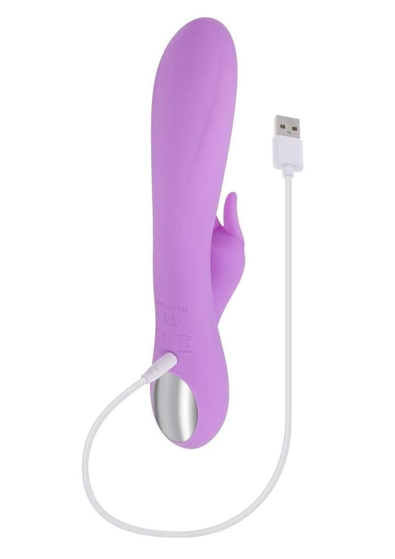 Bead The Way Rechargeable Silicone Rabbit Vibrator