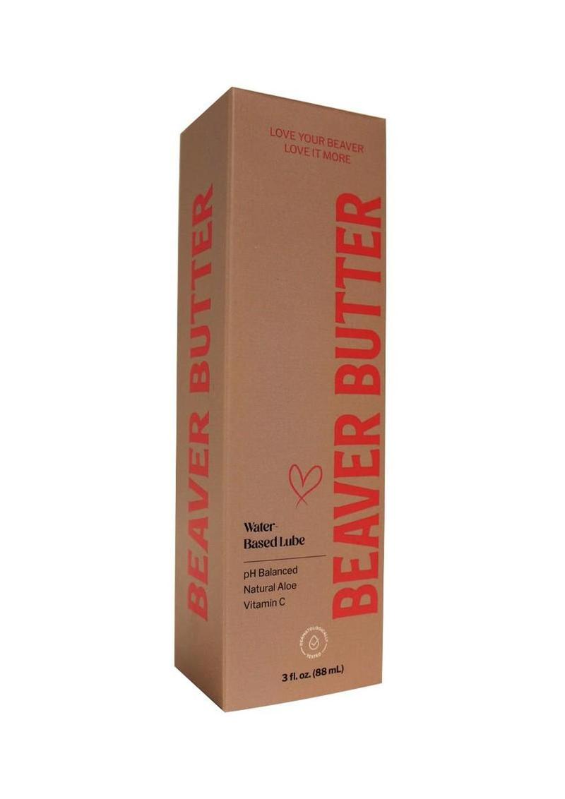 Beaver Butter Water Based Lubricant - 3.4oz