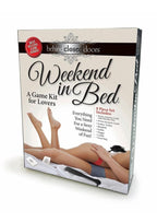 Behind Closed Doors Weekend In Bed Kit For Lovers Game - True Pleasures
