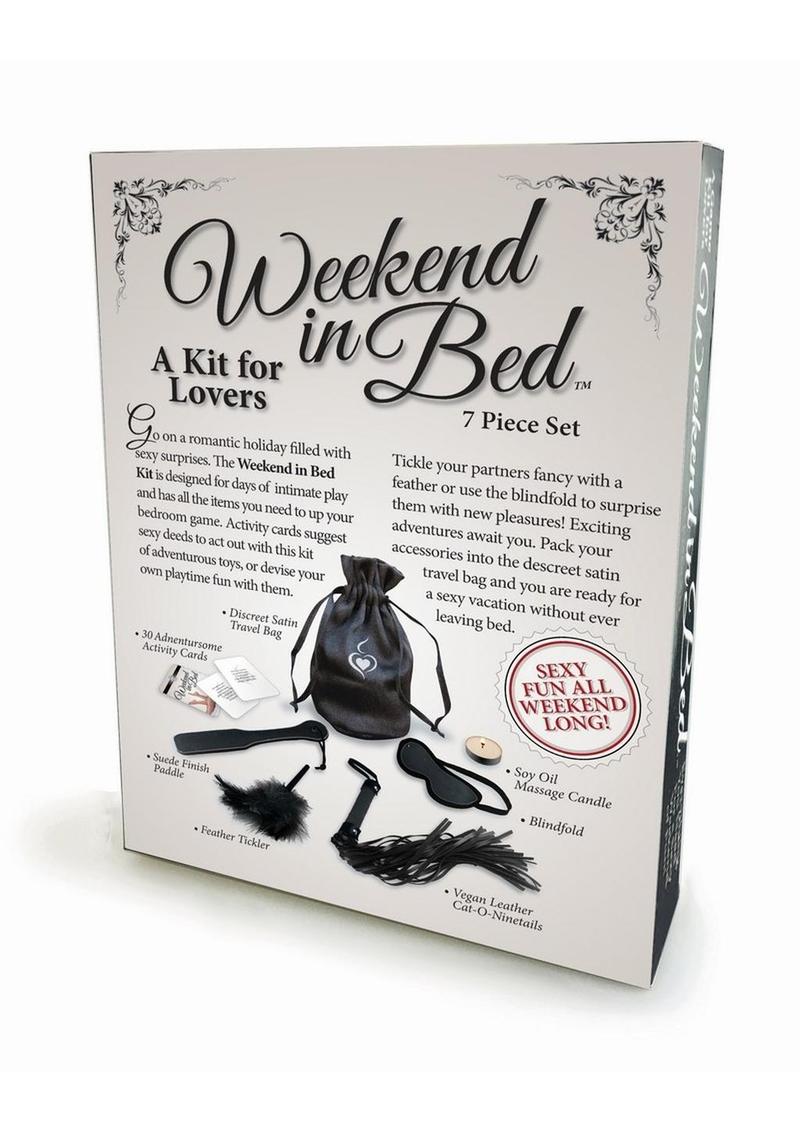 Behind Closed Doors Weekend In Bed Kit For Lovers Game - True Pleasures
