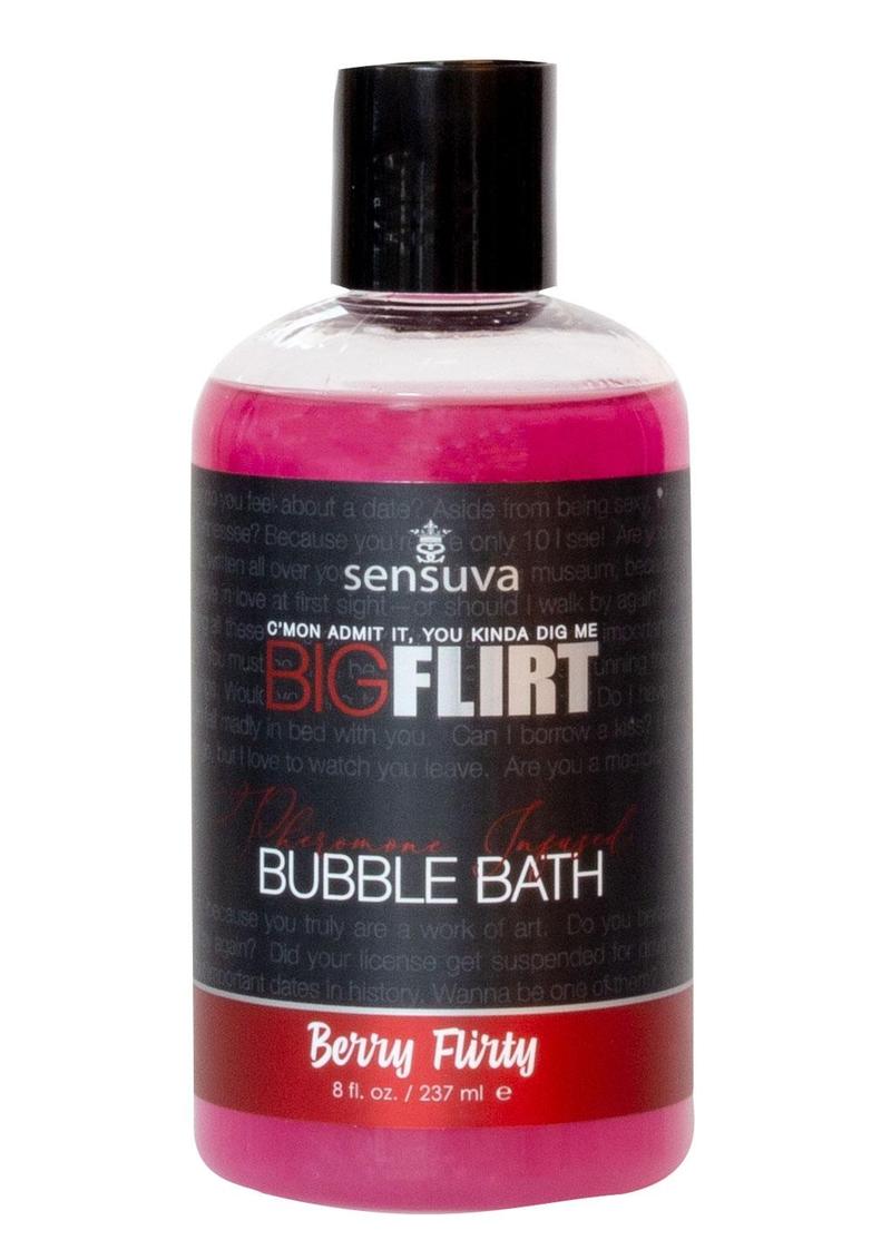 Big Flirt Pheromone Bubble Bath 8oz - Berry Flirty - True Pleasures