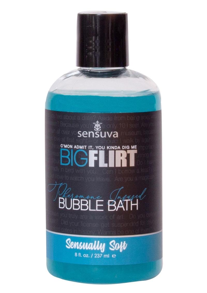 Big Flirt Pheromone Bubble Bath 8oz - Sensually Soft - True Pleasures