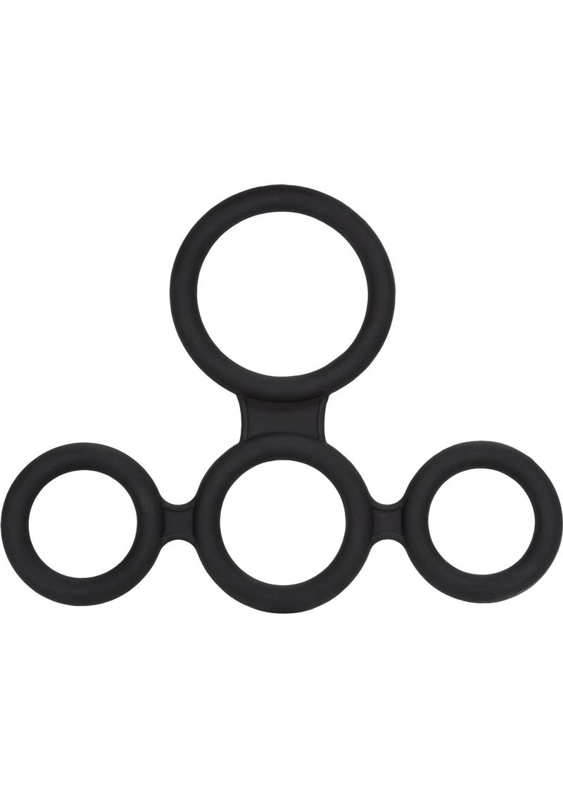 Big Man's Spreader Silicone Cock Ring - True Pleasures