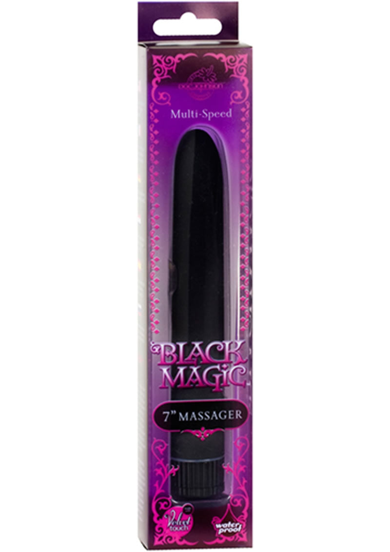 Black Magic Velvet Touch Vibrator Waterproof - True Pleasures