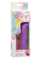 Bliss Liquid Silicone Rechargeable Mini G Vibrator - True Pleasures