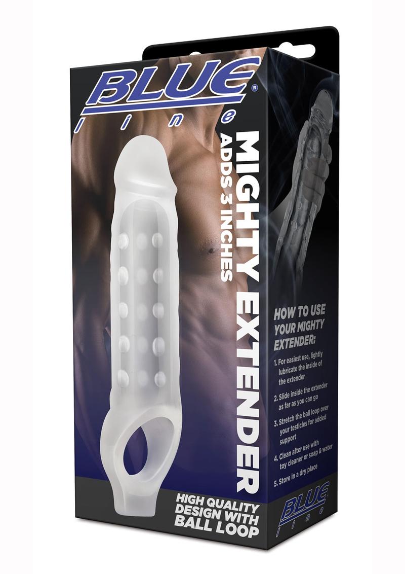 Blue Line C and B Gear Mighty Extender Penis Sleeve - True Pleasures
