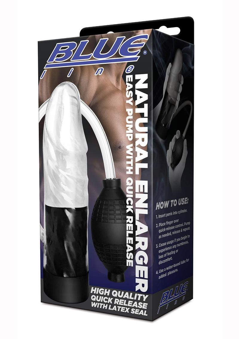Blue Line C and B Gear Natural Enlarger Easy Pump with Quick Release - True Pleasures