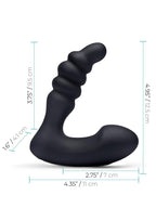 Blue Line Prodder Silicone Rechargeable Sphincter Training Remote Controlled Prostate Stimulator - True Pleasures