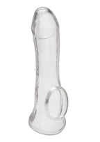 Blue Line Transparent Penis Enhancing Sleeve Extension - True Pleasures
