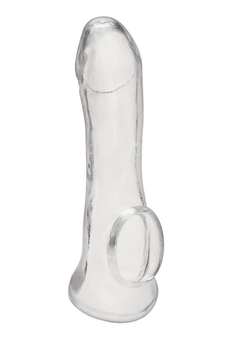 Blue Line Transparent Penis Enhancing Sleeve Extension - True Pleasures
