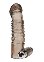 Blue Line Vibrating Penis Enhancing Sleeve Extension - True Pleasures