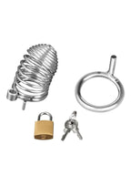 Blueline Prisoner Cock Cage - Iron