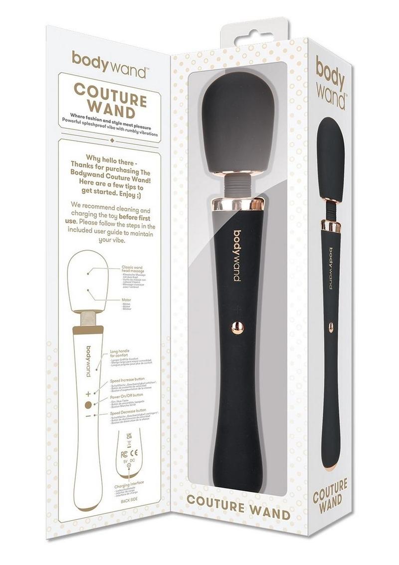 Bodywand Couture Rechargeable Silicone Wand Massager - True Pleasures