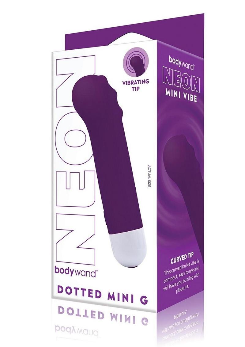 Bodywand Dotted Mini G Rechargeable Silicone Vibrator