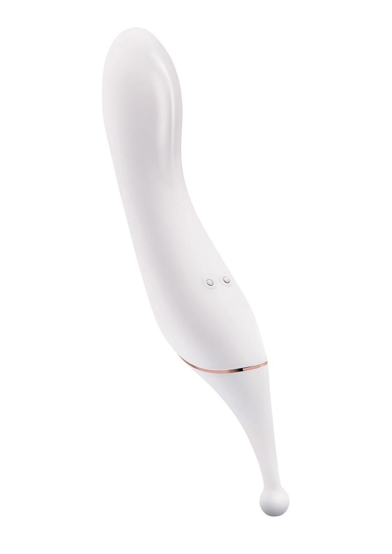 Bodywand Dual Stim Vario Silicone Vibrator - True Pleasures