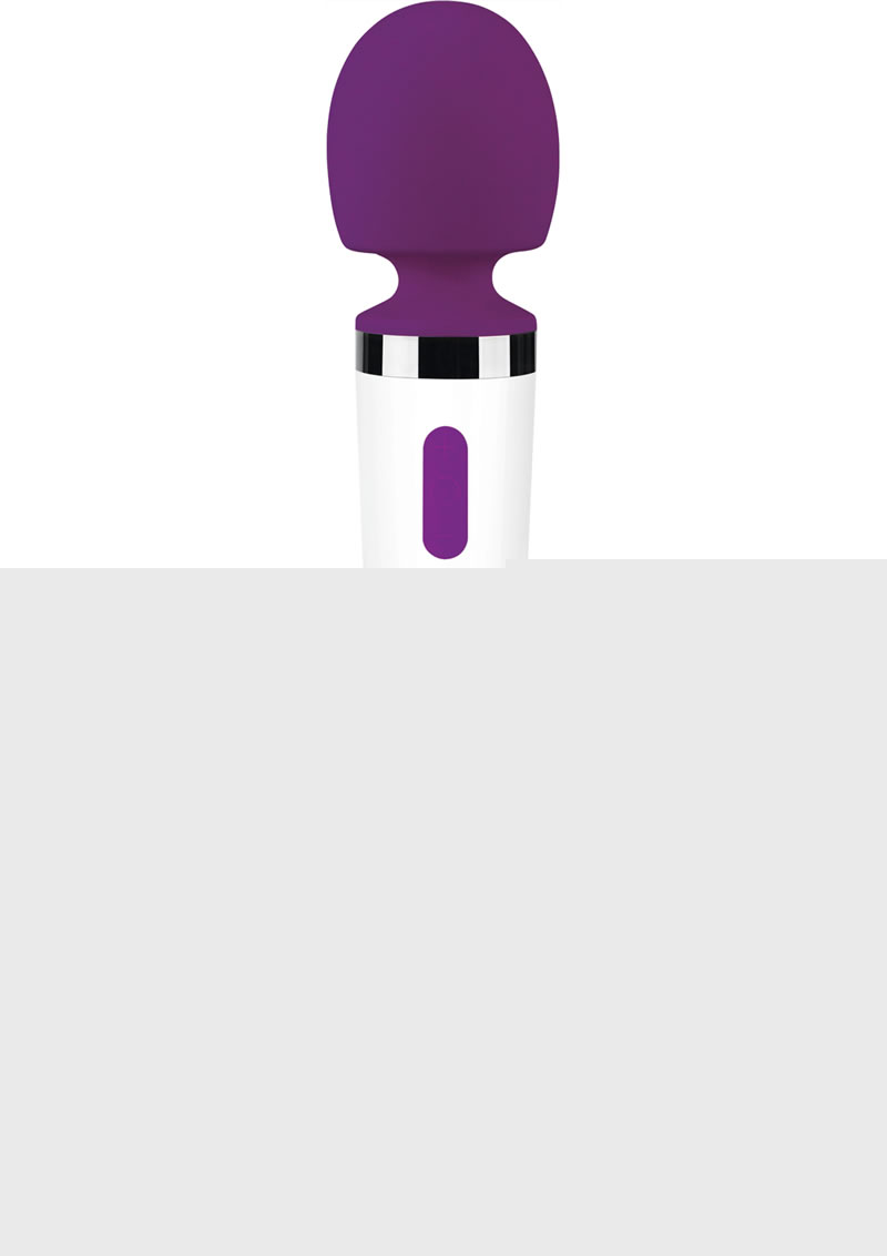 Bodywand Silicone Plug-In Wand Massager - Purple