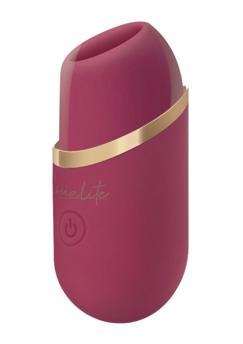 Bodywand Socialite Liv Mini Tongue Rechargeable Silicone Pocket Licker - True Pleasures