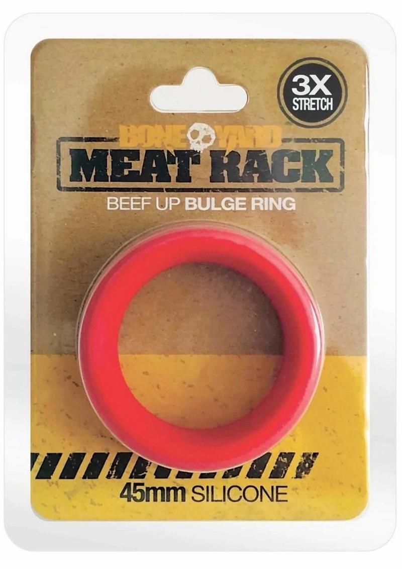 Boneyard Meat Rack Beef Up Bulge Ring 3x Stretch Silicone Cock Ring - True Pleasures