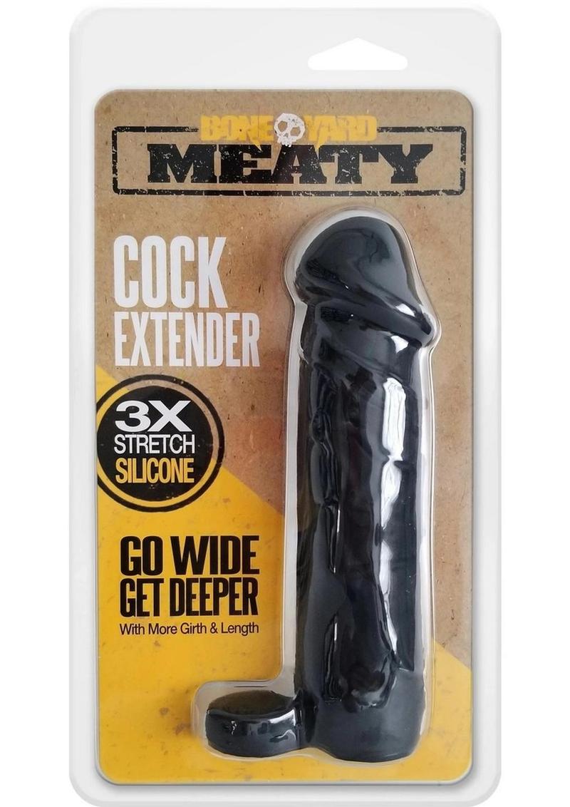 Boneyard Meaty 3x Stretch Silicone Penis Extender - True Pleasures